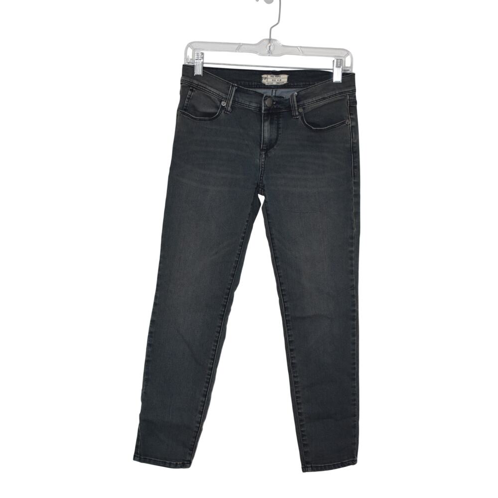 Free People Charcoal Dark Wash Jeans Size 28